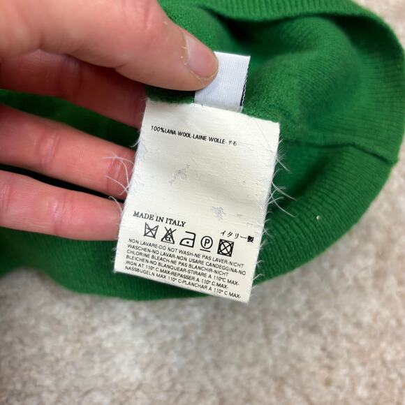 VTG Maison Margiela AW07 Deep V Neck Wool Pullover Sweater Men's XL - Picture 8 of 15